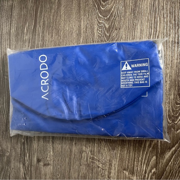 Acrodo Waterproof Dry Bag 20L Dark Blue NEW Beach Hiking Camping Boating - Picture 5 of 8